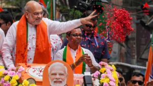 Amit Shah : কলকাতায় পৌঁছে গেলেন অমিত শাহ, বিজেপির মুখ্যমন্ত্রী বাছাই কোন বৈঠকে ?