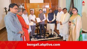 Suevdnu Adhikari: রাত পেরোলেই নেবেন মুখ্যমন্ত্রী পদে শপথ, লোকভবনে গিয়ে রাজ্যপালের সঙ্গে দেখা করলেন শুভেন্দু
