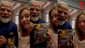 Narendra Modi: মেলোনির সঙ্গে রোম-দর্শন মোদির, বন্ধুকে উপহার দিলেন ‘মেলোডি’ চকোলেট, ভিডিও ভাইরাল