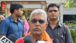 Dilip Ghosh: নতুন মন্ত্রিসভায় কে কোন দফতর পাবেন, কী বলছেন দিলীপ ঘোষ?