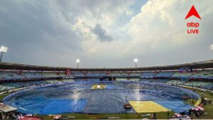 RCB vs KKR: ঝমঝমিয়ে পড়ছে বৃষ্টি, ঢাকা গোটা মাঠ, আদৌ আরসিবি বনাম কেকেআরের ম্যাচ হবে তো?